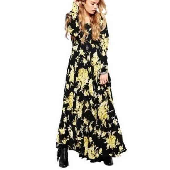 free people first kiss maxi dress - Picture 2 of 7